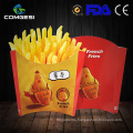 Eco-friendly disposable custom fried chicken box easy to go for salad chicken pizza snacks